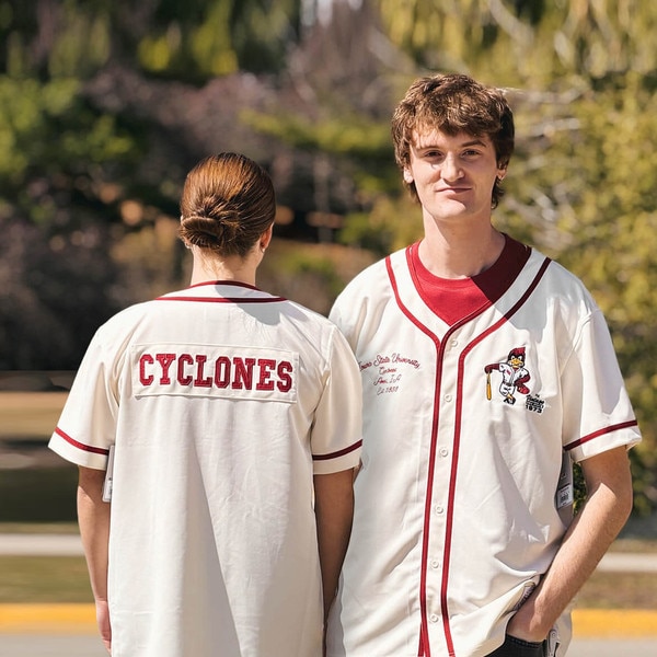 Colosseum Ball Player Cy Cream Baseball Jersey